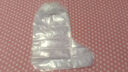 七海秋一次性雨鞋套防水防滑雨靴腳套加厚塑料男女通用鞋套長(cháng)筒白6只裝 曬單實(shí)拍圖