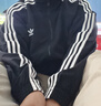 三葉草（Adidas）阿迪達(dá)斯ADIDAS 三葉草男子運(yùn)動(dòng)休閑梭織外套KB2466 黑色 XL  曬單實(shí)拍圖