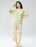 芬騰睡衣女100%純棉2025年夏季新品薄款可外穿高級感家居服 曬單實(shí)拍圖