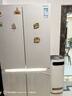 東芝（TOSHIBA）大白梨639高顏值全能電冰箱家用超薄零嵌入式制冰雙系統十字對開(kāi)門(mén)一級能效無(wú)霜GR-RF639WI-PM1 曬單實(shí)拍圖