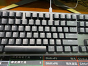 雷神（ThundeRobot）K104S  104鍵有線機械鍵盤背光家用電腦游戲筆記本辦公全鍵無沖無畏契約cs2 黑色 紅軸 曬單實拍圖