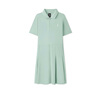 斯凱奇（Skechers）女士套裝針織連衣裙+針織緊身短褲L225W030 冰山綠/05F3 XL -2XL/2 曬單實(shí)拍圖