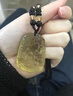 柯羅奧蒂 KORATTE黃水晶十二生肖吊墜男三合女士本命年項墜情侶掛件 生肖（猴鼠龍） 珠鏈 曬單實(shí)拍圖