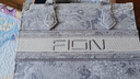 菲安妮（FION）油畫托特包包中號女包設(shè)計(jì)師聯(lián)名高級感手提包生日禮物 曬單實(shí)拍圖