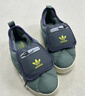 adidas「面包鞋」PUFFYLETTE經(jīng)典運動(dòng)棉鞋男女秋冬阿迪達斯三葉草 綠/深灰   42 曬單實(shí)拍圖