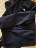 特步防潑水上衣秋冬新款男夾克外套訓(xùn)練服戶外騎行服雙層風(fēng)衣運(yùn)動(dòng)服 正黑色-0104 L 曬單實(shí)拍圖