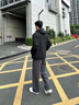 森馬休閑褲男發(fā)熱抑菌針織衛褲寬松直筒褲2025冬季新款長(cháng)褲子百搭 中灰20410 L 曬單實(shí)拍圖