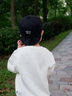 拉比男女童套裝秋季兒童圓領(lǐng)服套裝衛(wèi)衣褲子寶寶嬰兒 花灰 100 cm 曬單實拍圖