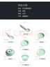 蘇氏陶瓷（SUSHI CERAMICS）青瓷套裝餐具花開富貴25頭陶瓷盤碗禮盒裝G90373-1 曬單實拍圖