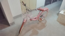 飛鴿（FLYING PIGEON）自行車(chē)成人通勤車(chē)自行車(chē)學(xué)生單車(chē)成人自行車(chē)通勤自行車(chē)女士自行車(chē) 高配櫻花粉|6速|(zhì)輻條輪+禮包 24寸適合150-170cm 曬單實(shí)拍圖