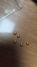 特力水貝珠寶1g純金金豆 足金9999 金豆豆 金元寶 黃金投資攢金收藏 送禮送人 3個(gè)1g 國檢證書9999+贈(zèng)攢金瓶 曬單實(shí)拍圖