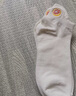 禾句（HEJU）襪子女短襪夏季薄款淺口水果后跟刺繡純白色棉襪子低幫可愛(ài)船襪潮 水果刺繡（隨機5雙） 均碼（適合34-39碼腳） 曬單實(shí)拍圖