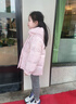 波司登（BOSIDENG）25新款羽絨服女兒童短款5A抗菌絨冬季連帽保暖外套T250246314I 美樂(lè )蒂派對粉9EN4 120 /60 約110-120cm 22kg 曬單實(shí)拍圖