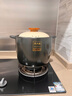 炊大皇  COOKER KING北歐風(fēng)砂鍋燉鍋家用耐高溫湯鍋燃?xì)庵睙覝仧鯗B(yǎng)生鍋大肚煲 【干燒不裂】適用5-8人 6.5L 曬單實(shí)拍圖
