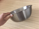 美廚（maxcook）304不銹鋼盆沙拉盆加厚調料盆洗菜盆和面盆帶刻度22cm 個MCWA6035 曬單實拍圖