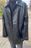 花花公子（PLAYBOY）美拉德咖色中長(cháng)款皮衣外套女2025秋季新款歐貨高級感寬松弛感風(fēng)衣 黑色 2XL 【建議130-145斤內】 曬單實(shí)拍圖