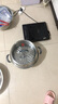 康巴赫304不銹鋼三層蒸鍋蒸籠復(fù)底湯蒸鍋多功能防燙鍋具32cm燃?xì)庠钔ㄓ?曬單實(shí)拍圖