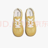 百思圖【桃之夭夭】25秋商場(chǎng)芭蕾德訓鞋厚底女休閑鞋D3165CM5 黃/白 36 曬單實(shí)拍圖