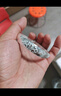 唯一（Winy）銀手鐲女純足銀9999鐲子銀飾實心送媽媽老婆款七夕情人節(jié)生日禮物 曬單實拍圖