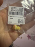 六福珠寶七夕禮物黃金吊墜六字真言福滿傳家足金葫蘆不含鏈 計價 約4.65克 曬單實拍圖
