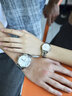 歐品客十大瑞士認證品牌情侶手表一對全自動(dòng)機械表夜光防水大數字男女表 升級版-3228情侶-鋼帶間白 曬單實(shí)拍圖