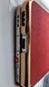 霸時(shí)代適用 oppo find n3手機(jī)殼oppofind n3保護(hù)套折疊屏電鍍素皮中軸防摔高端簡約商務(wù)女男款皮套中國紅 曬單實(shí)拍圖