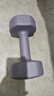 Keep彩色浸塑啞鈴男士家用家庭健身肌肉塑形暮山紫 10kg*2 曬單實(shí)拍圖