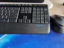 羅技（Logitech）MK345無(wú)線(xiàn)辦公鍵鼠套裝 寬大掌托 舒適鍵入體驗 全尺寸 帶無(wú)線(xiàn)2.4G接收器 黑色 曬單實(shí)拍圖