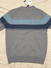 TOMMY HILFIGER【撞色條紋】25秋冬新款男裝純棉休閑學(xué)院風(fēng)圓領(lǐng)內搭針織衫 【撞色條紋】灰色P7D S  （推薦：120-135斤） 曬單實(shí)拍圖
