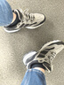 斯凱奇（Skechers）男鞋秋季厚底老爹鞋休閑熊貓鞋軟底運動(dòng)鞋237067 曬單實(shí)拍圖