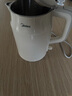 美的（Midea）【國家補(bǔ)貼】燒水壺電熱水壺大容量 家用水壺?zé)?04不銹鋼 雙層防燙智能防干燒多重防護(hù)無縫內(nèi)膽 1.5L 暖壺圓墩墩MK-SHM1569 曬單實(shí)拍圖