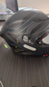 AGV摩托車(chē)頭盔K6S碳芳綸纖維大尾翼3C認證全盔機車(chē)騎行摩旅賽車(chē)頭盔 啞光灰黃斑點(diǎn)（K6S大尾翼） XXL(62cm-63cm) 曬單實(shí)拍圖