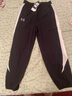 安德瑪（Under Armour）兒童長(cháng)褲男女童秋季速干梭織長(cháng)褲兒童運動(dòng)休閑兒童褲子252123506 曬單實(shí)拍圖
