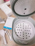 美的（Midea）電飯煲 0涂層電飯鍋4升 316L不銹鋼內(nèi)膽3-4人家用多功能無(wú)涂層微壓智能預(yù)約MB-RE476S 曬單實(shí)拍圖