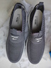 回力爸爸男鞋春透氣網(wǎng)面一腳蹬軟底輕便老人休閑鞋子男 1337 灰色 43 曬單實(shí)拍圖