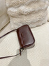 viney包包女包牛皮小眾斜挎包輕奢單肩小方包生日禮物高級感送女友老婆 曬單實(shí)拍圖
