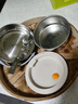 京東京造?保溫飯盒?保溫桶上班族304不銹鋼小學(xué)生二層?1.2L?配勺 曬單實(shí)拍圖