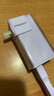 品勝【3C認(rèn)證】充電寶自帶線插頭充電器三合一20W快充可上飛機(jī)高鐵5000毫安移動電源適用蘋果華為 紫 曬單實(shí)拍圖