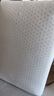 MUJI[自營(yíng)限定]乳膠枕 天然乳膠枕頭透氣高回彈枕芯白色60×40×10cm 曬單實(shí)拍圖