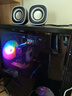 領(lǐng)睿英特爾酷睿i7升24核RTX4060獨顯64G內存臺式電腦主機黑神話(huà)悟空3A游戲辦公設計師渲染組裝電腦全套 四：24線(xiàn)程強芯+32G+RX580/游戲電競 主機 曬單實(shí)拍圖