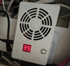 德力西電氣智能風(fēng)扇模塊信息箱弱電箱路由器光貓散熱 溫度可控帶顯示 曬單實(shí)拍圖