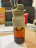 希樂（cille）塑料水杯大容量夏季男女學生運動便攜tritan茶水分離杯子860ml 曬單實拍圖