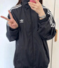 adidas休閑簡(jiǎn)約三條紋梭織立領(lǐng)夾克外套男裝秋季阿迪達斯三葉草   黑色 (偏小，推薦買(mǎi)大1碼)   L 曬單實(shí)拍圖
