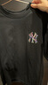 MLB官方 男女情侶潮流涂鴉大logo運動(dòng)舒適休閑T恤25夏季新款TSB09 紐約洋基隊/黑色 XS 曬單實(shí)拍圖