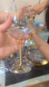 梵卡奇（FANKAQI）【七夕禮物】水晶紅酒杯套裝葡萄酒杯高腳杯高檔皮箱喬遷新婚禮物 曬單實(shí)拍圖