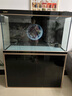 森森（SUNSUN）大型魚(yú)缸底過(guò)濾水族箱客廳家用落地玻璃生態(tài)金魚(yú)缸 【實(shí)時(shí)溫顯】1.2米長(cháng)42cm寬（黑白灰可選） 曬單實(shí)拍圖