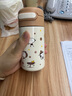 史努比（SNOOPY）保溫杯小容量316不銹鋼迷你吸管口袋杯學(xué)生男女士小巧便攜水杯子 曬單實拍圖