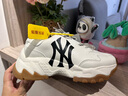 MLB鞋子男秋冬老爹鞋復(fù)古老花中幫女鞋運(yùn)動(dòng)鞋3ASHBNA3N-50WHS-235 曬單實(shí)拍圖