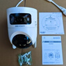 ?？低暎℉IKVISION）4G攝像頭終身免流量500萬(wàn)像素360度無(wú)死角帶夜視全景監控器內置無(wú)限流量室外戶(hù)外防塵防水Q3P5M 曬單實(shí)拍圖