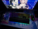 雷蛇（Razer）黑寡婦蜘蛛V4專(zhuān)業(yè)版 機(jī)械鍵盤(pán) 游戲鍵盤(pán) RGB背光 游戲電競(jìng) 黃軸 帶RGB腕托 曬單實(shí)拍圖